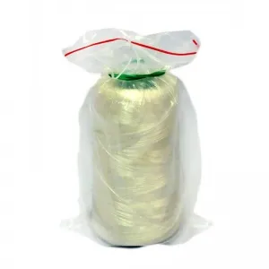 Нитки для мешкозашивочных машин, облегченные, белые, кг